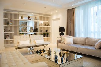 intérieur d'un appartement chic